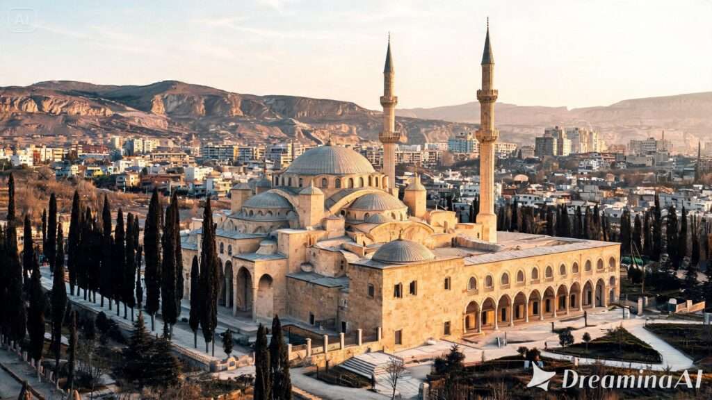 dreamina-2026-08-06-5226-The grand 18th-century Ottoman religious...