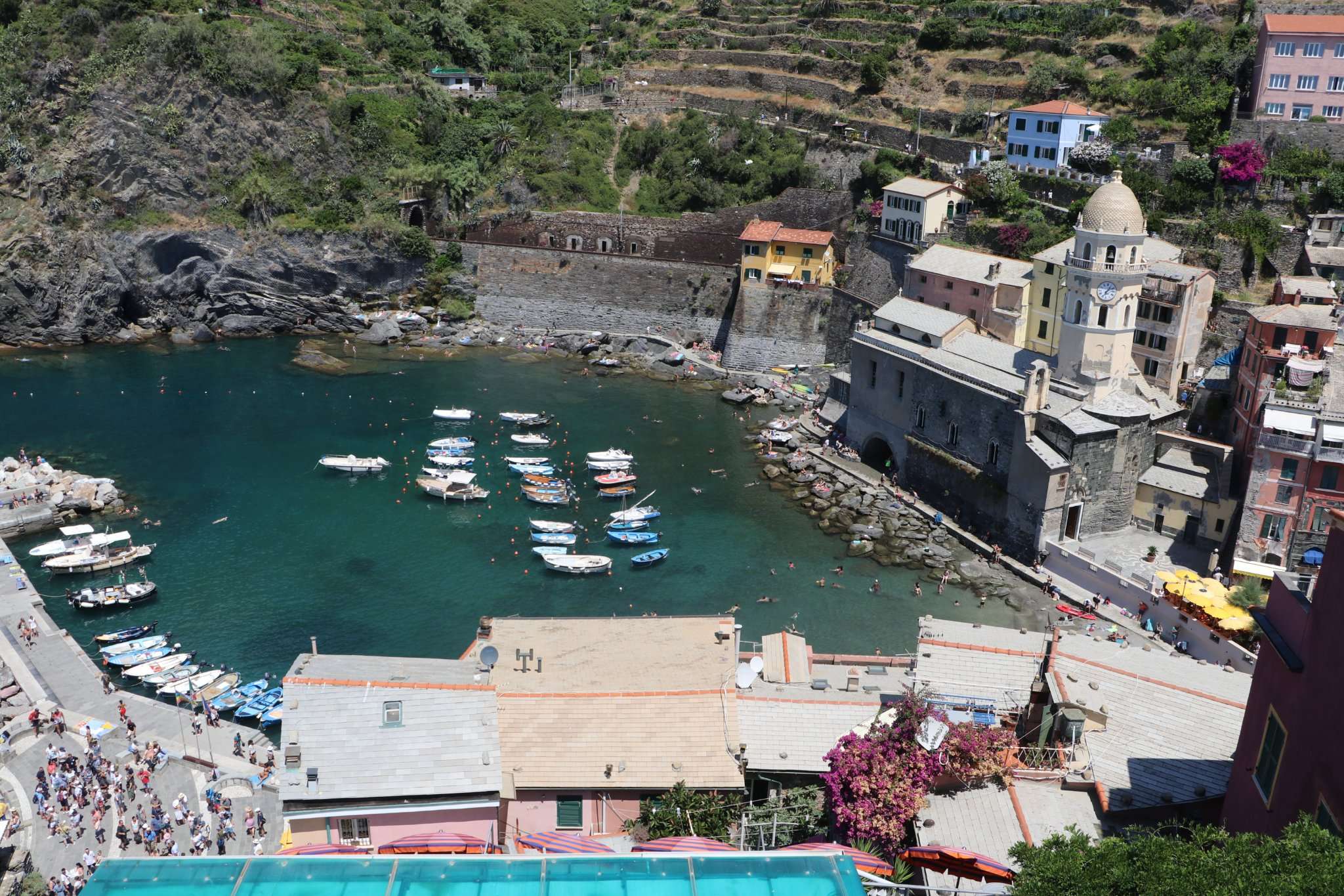 Souvenirs Riomaggiore, La Spezia, Cinque Terre, Italy Stock Photo