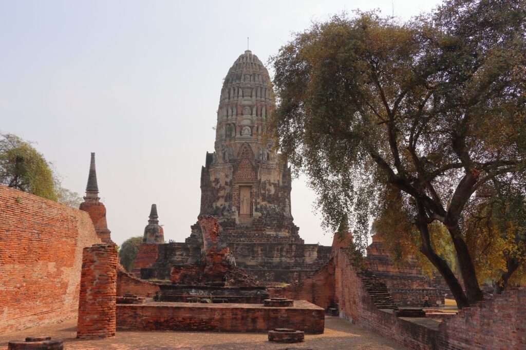 Wat Ratchaburana – Le prang aux trésors Ayutthaya Thaïlande