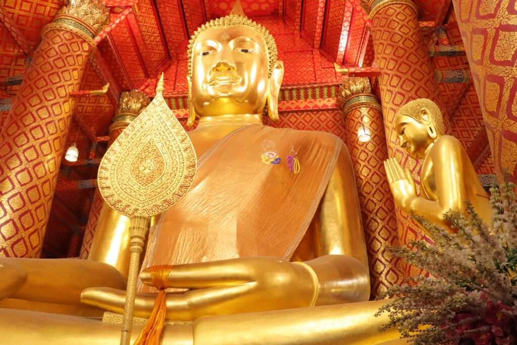 Wat Phanan Choeng – Le Bouddha aux larmes d’or Ayutthaya Thaïlande
