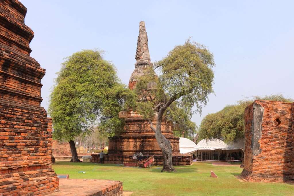 Wat Phra Ram et l’ancien palais royal : le pouvoir, l’eau et le sacré Ayutthaya Thaïlande